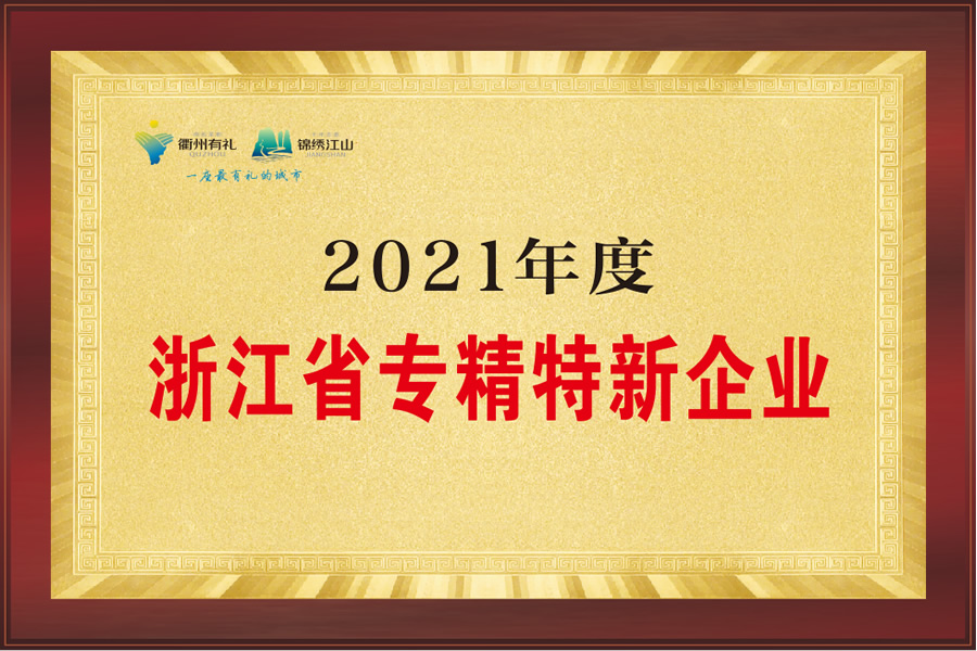 浙江省專精特新企業(yè)